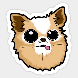 Old Kawaï Chihuahua Sticker